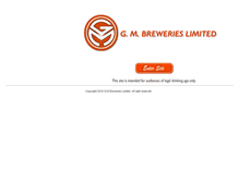 Tablet Screenshot of gmbreweries.com